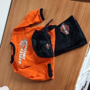 Harley Davidson Baby Outfit